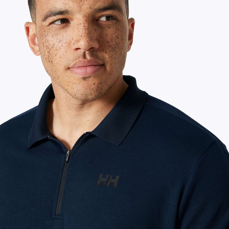 Футболка поло чоловіча  Helly Hansen Hp 1/2 Zip Polo navy 3