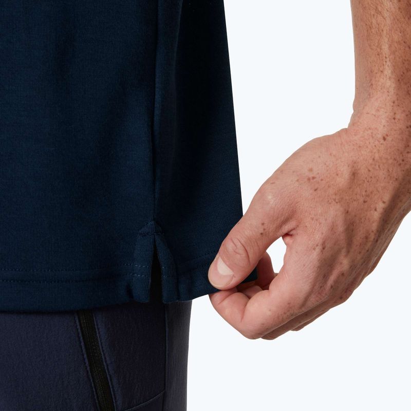 Футболка поло чоловіча  Helly Hansen Hp 1/2 Zip Polo navy 4