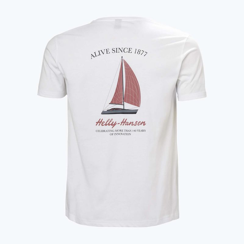 Футболка чоловіча Helly Hansen Shoreline 3.0 white 2