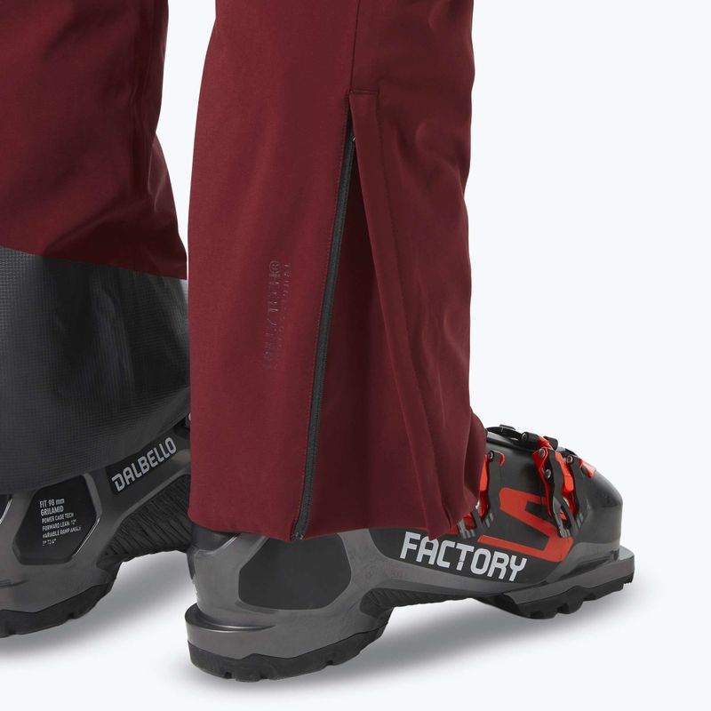 Штани лижні чоловічі Helly Hansen Alpha Lifaloft mars red 5