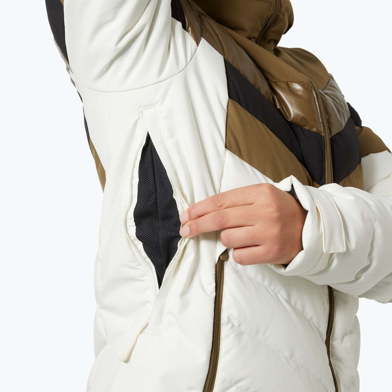Куртка гірсько-лижна жіноча Helly Hansen Imperial Puffy sepia 4