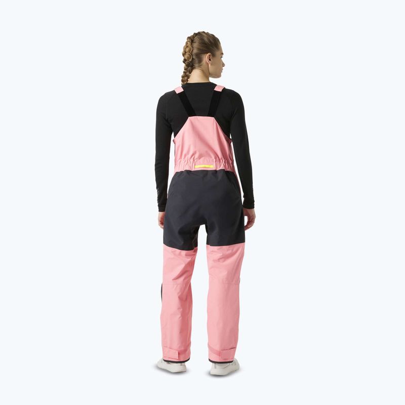 Штани вітрильні жіночі Helly Hansen Pier 4.0 Bib coral almond 2