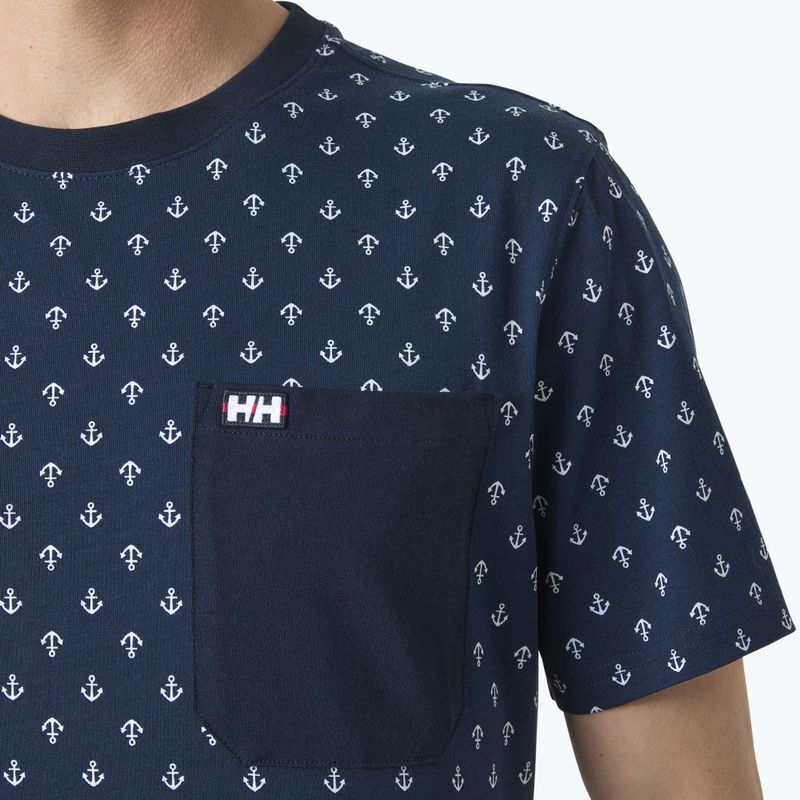 Футболка чоловіча Helly Hansen Hudson navy aop 3