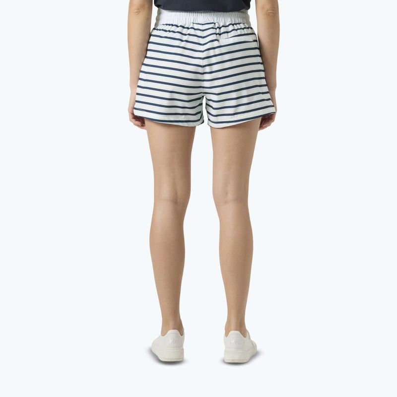 Шорти вітрильні жіночі Helly Hansen Thalia 4" white navy stripe 2