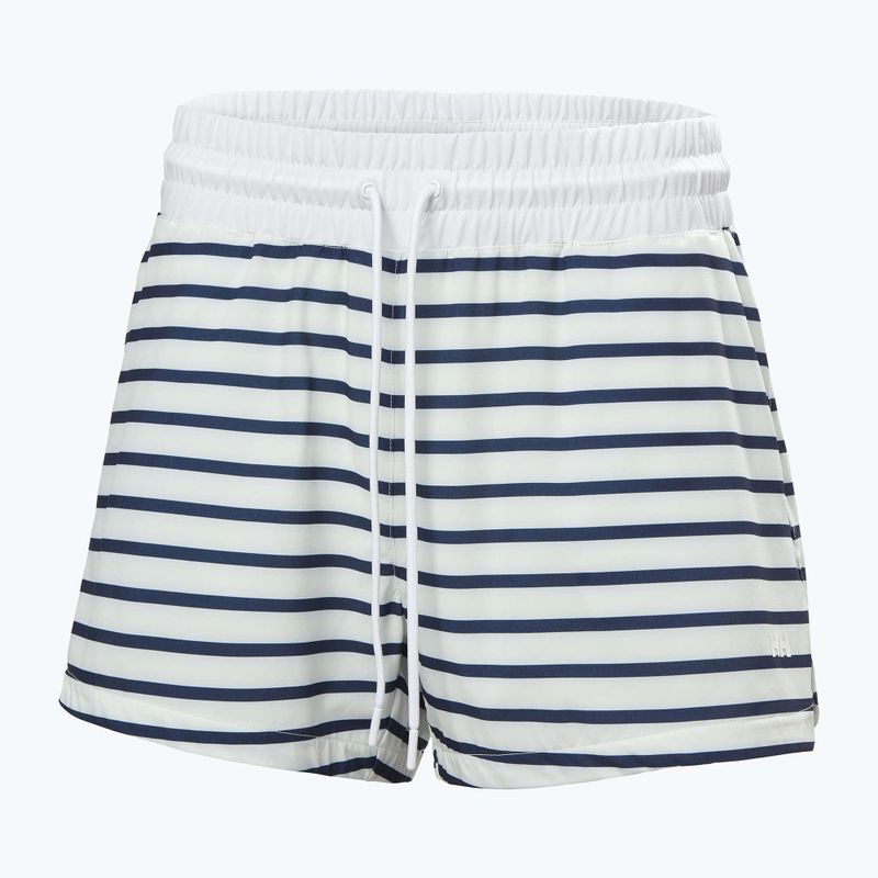 Шорти вітрильні жіночі Helly Hansen Thalia 4" white navy stripe 5