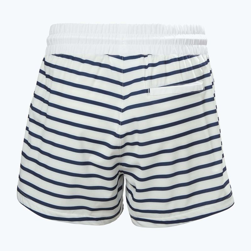 Шорти вітрильні жіночі Helly Hansen Thalia 4" white navy stripe 6