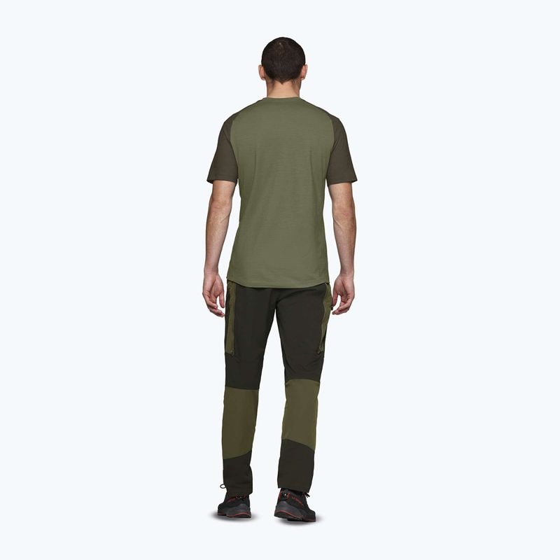 Футболка трекінгова чоловіча NORRONA Femund PureUll loden green 3