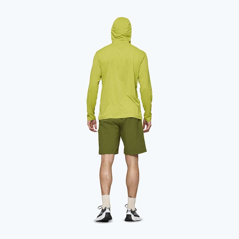 Кофта трекінгова чоловіча NORRONA Femund Tech Hood golden lime 3