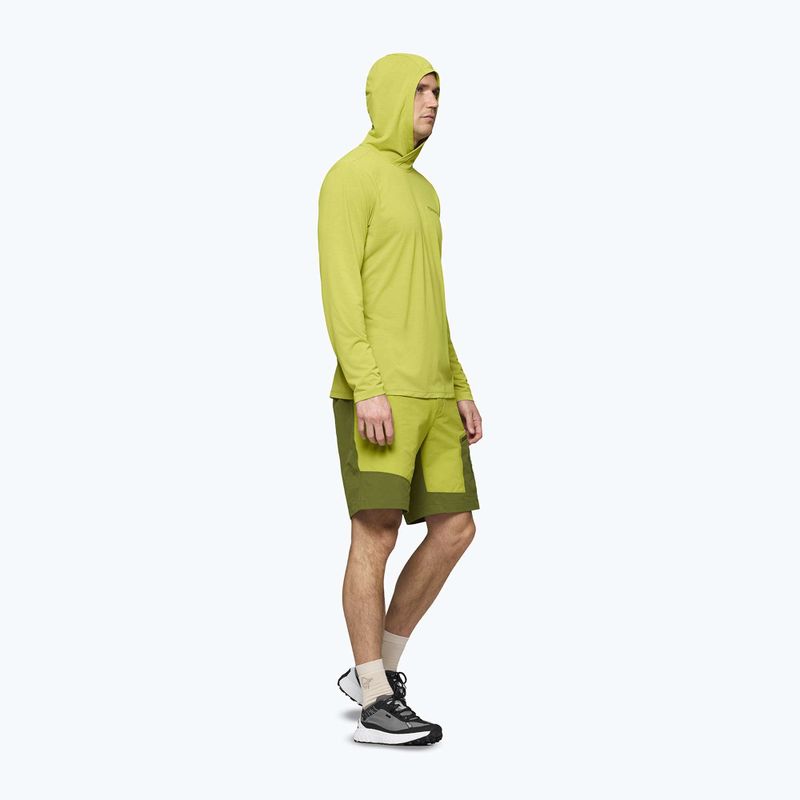 Кофта трекінгова чоловіча NORRONA Femund Tech Hood golden lime 4
