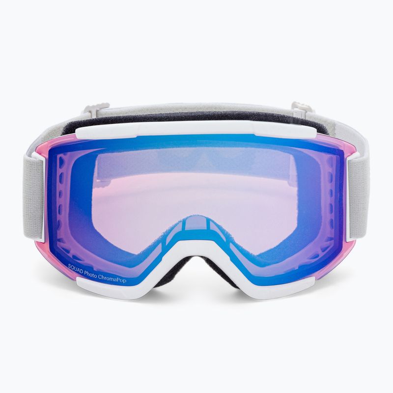 Маска лижна Smith Squad white vapor/chromapop photochromic rose flash M00668 2
