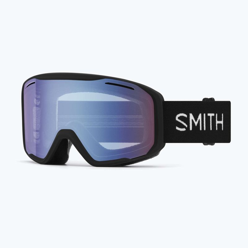 Окуляри гірськолижні Smith Blazer black/blue Сенсор mirror 5