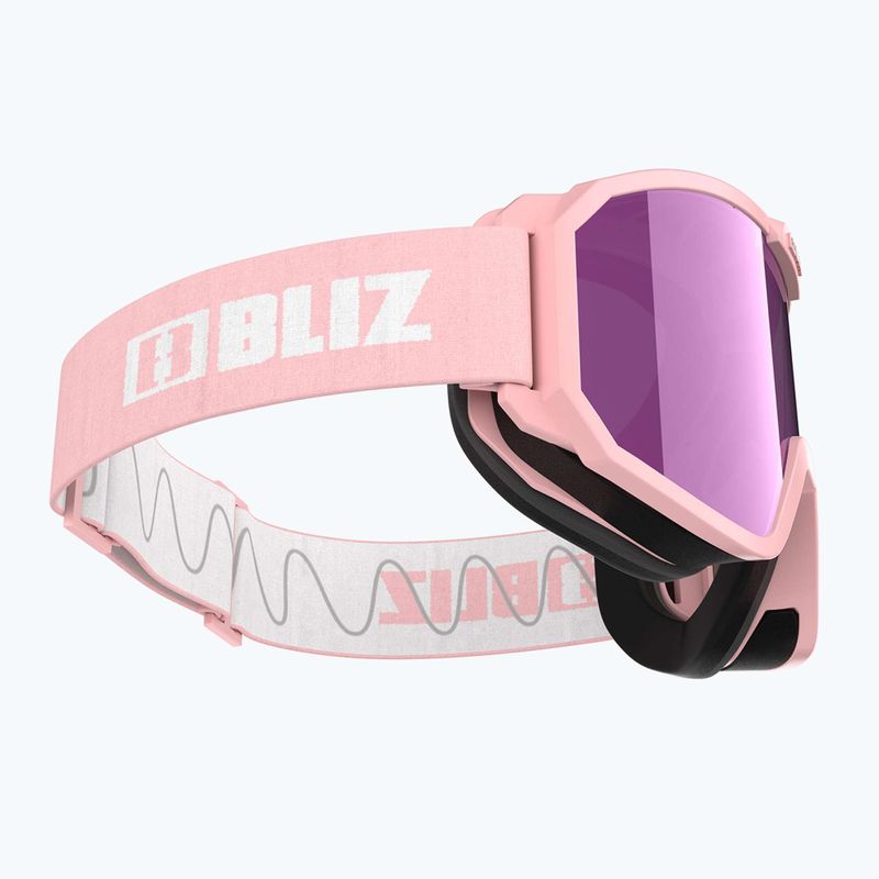 Окуляри гірськолижні Bliz Rave matt powder pink/brown pink multi 5
