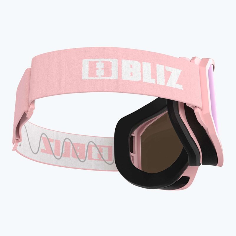 Окуляри гірськолижні Bliz Rave matt powder pink/brown pink multi 6