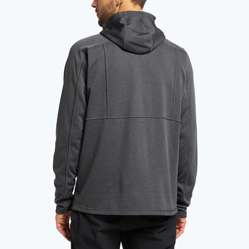 Кофта трекінгова чоловіча Haglöfs Velum Hood сіра 605069 2