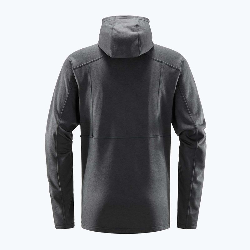 Кофта трекінгова чоловіча Haglöfs Velum Hood сіра 605069 4