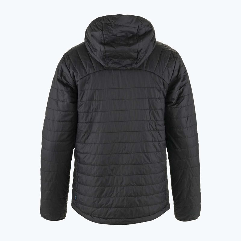 Пуховик чоловічий Fjällräven Expedition X-Lätt Hoodie black 2