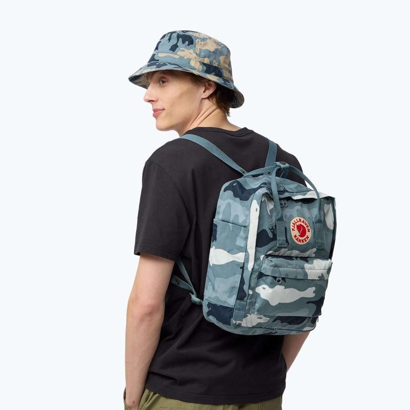 Рюкзак міський Fjällräven Kanken Graphics 16 л nimbus blue/hidden animals 6