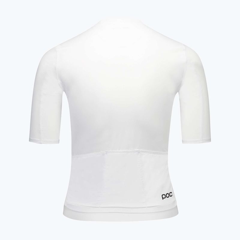 Футболка велосипедна чоловіча POC Cadence Jersey hydrogen white 4
