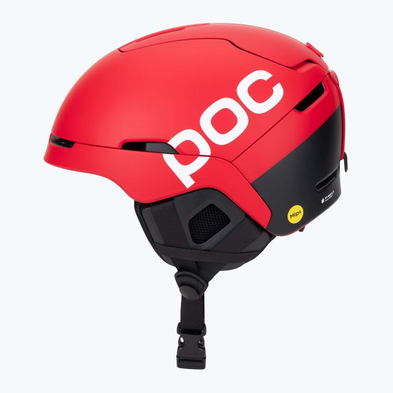 Шолом гірськолижний POC Obex BC MIPS prismane red matt 3