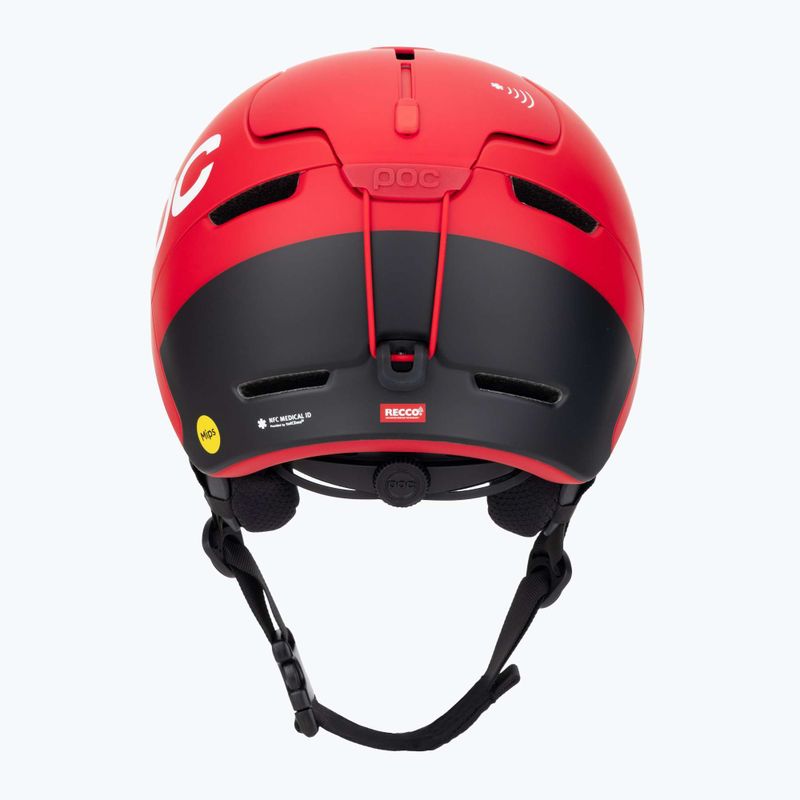 Шолом гірськолижний POC Obex BC MIPS prismane red matt 4