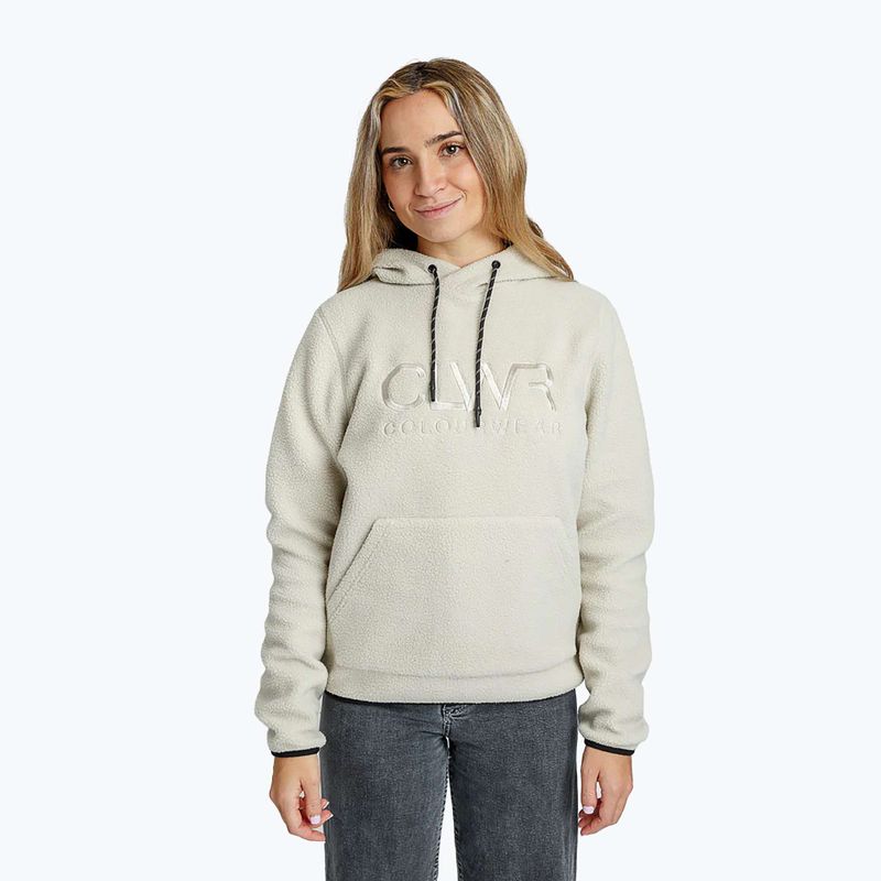 Кофта жіноча Colourwear Teddy Hood 2.0 light beige 5