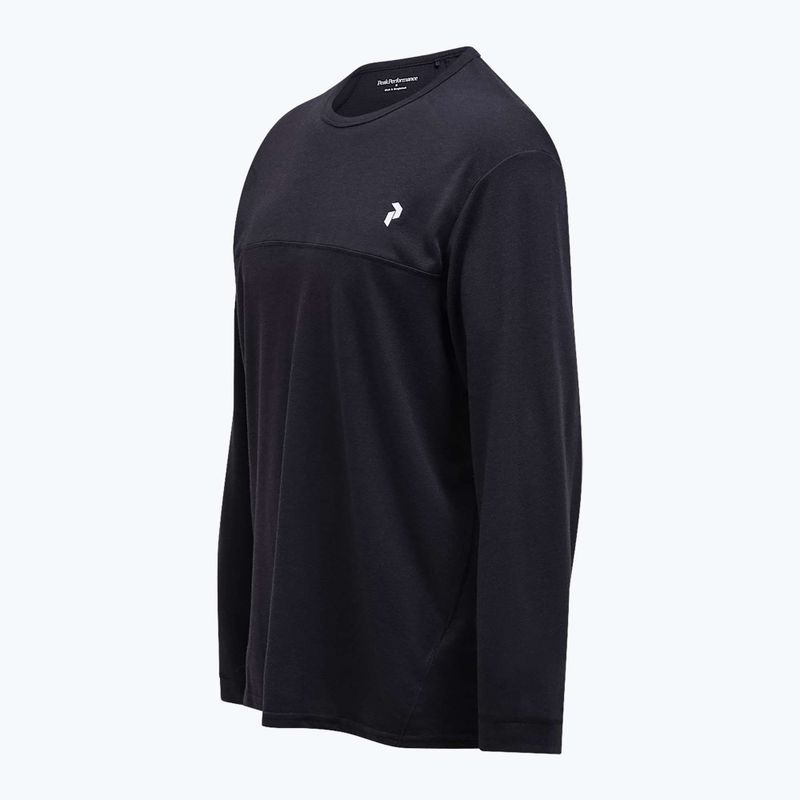 Лонгслів чоловічий Peak Performance Trail Wool Blend black 3