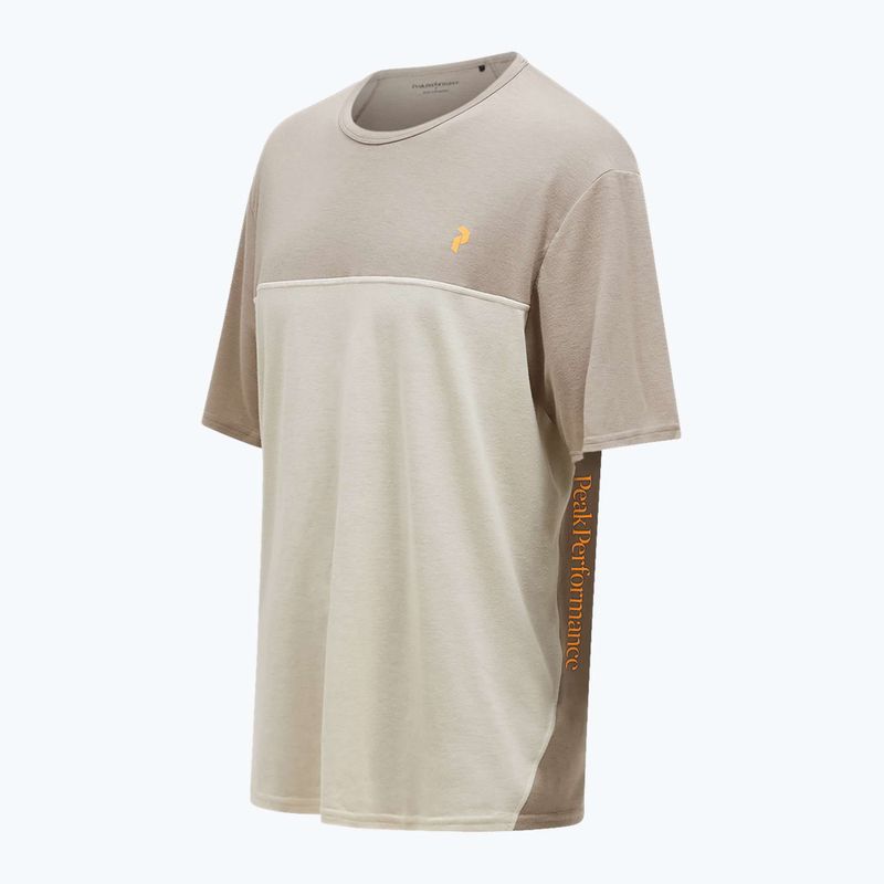 Футболка чоловіча Peak Performance Trail Wool Blend avid beige/sand fog 3