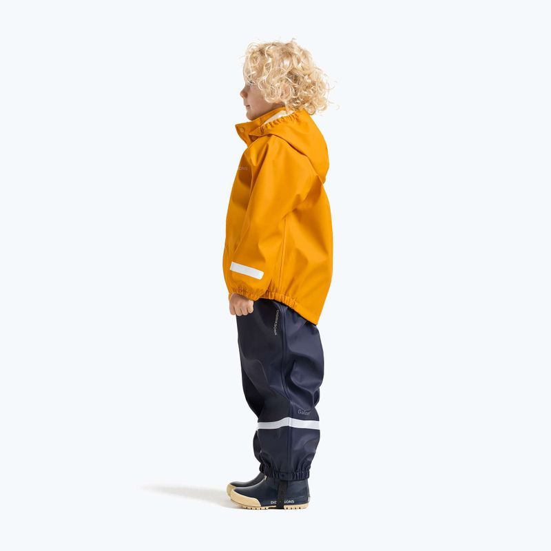 Куртка дощовик дитяча Didriksons Slaskeman oat yellow 5