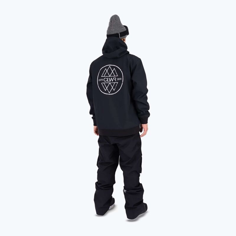 Кофта сноубордична Colourwear Est 2010 Hood black 3