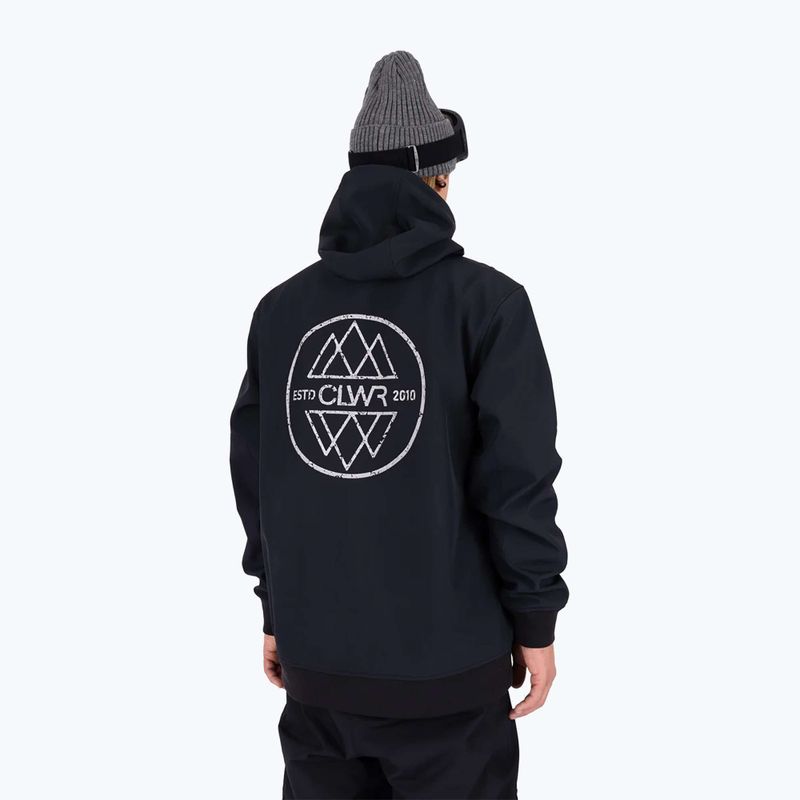 Кофта сноубордична Colourwear Est 2010 Hood black 4