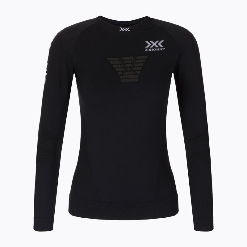 Жіноча термоактивна кофта X-Bionic Invent 4.0 Run Speed black/charcoal