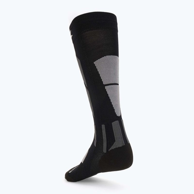 Шкарпетки гірськолижні X-Socks Ski Perform Otc x black/light grey 2