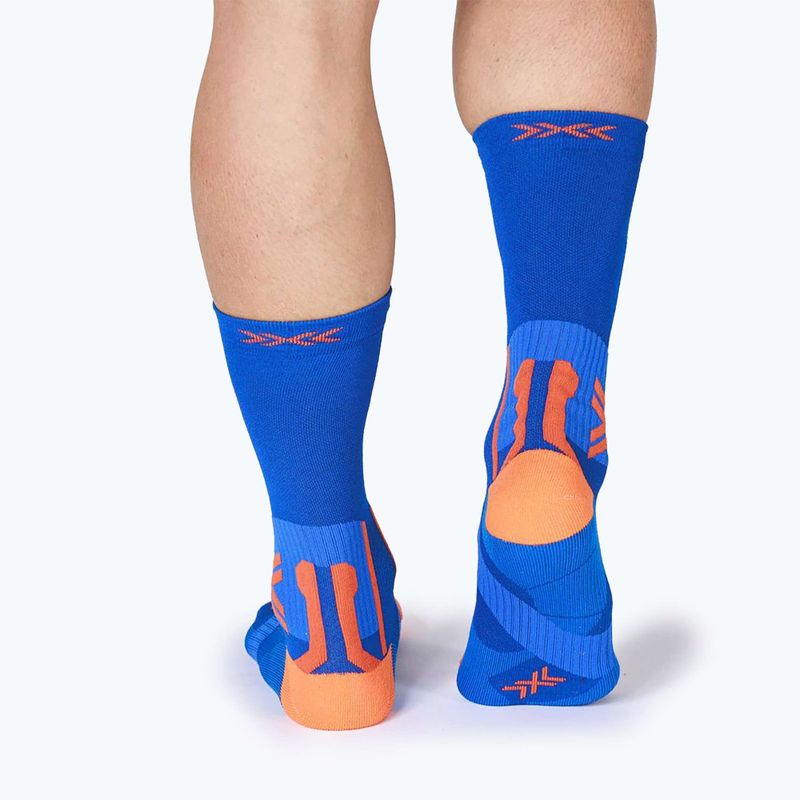 Шкарпетки X-Socks Run Perform Warm Crew twyce blue/orange 5