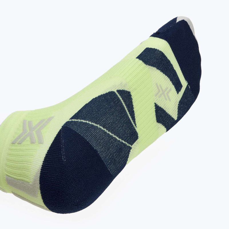 Шкарпетки чоловічі X-Socks Run Perform Ankle neolime/x black 4
