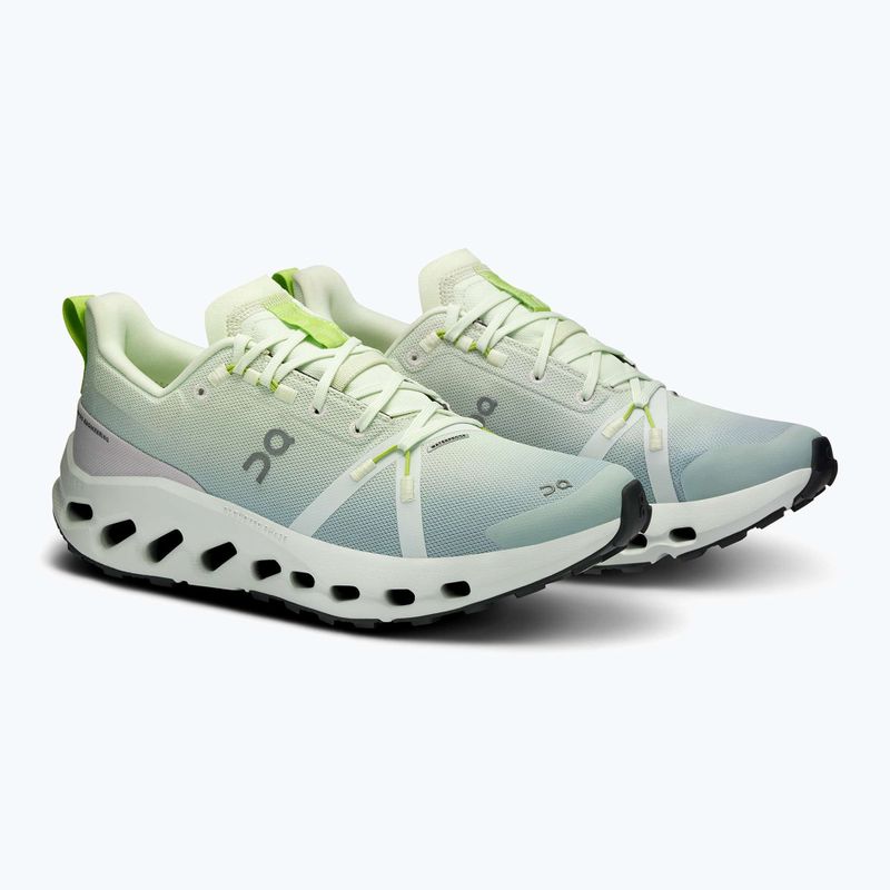 Кросівки для бігу жіночі On Cloudsurfer Trail Waterproof lima/mineral 8