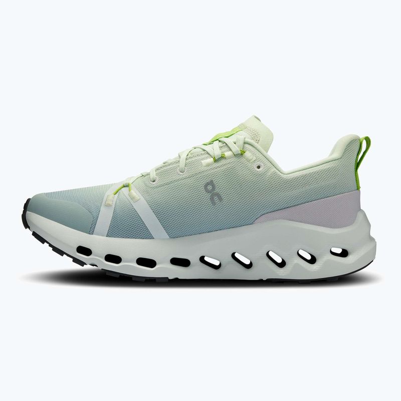 Кросівки для бігу жіночі On Cloudsurfer Trail Waterproof lima/mineral 10