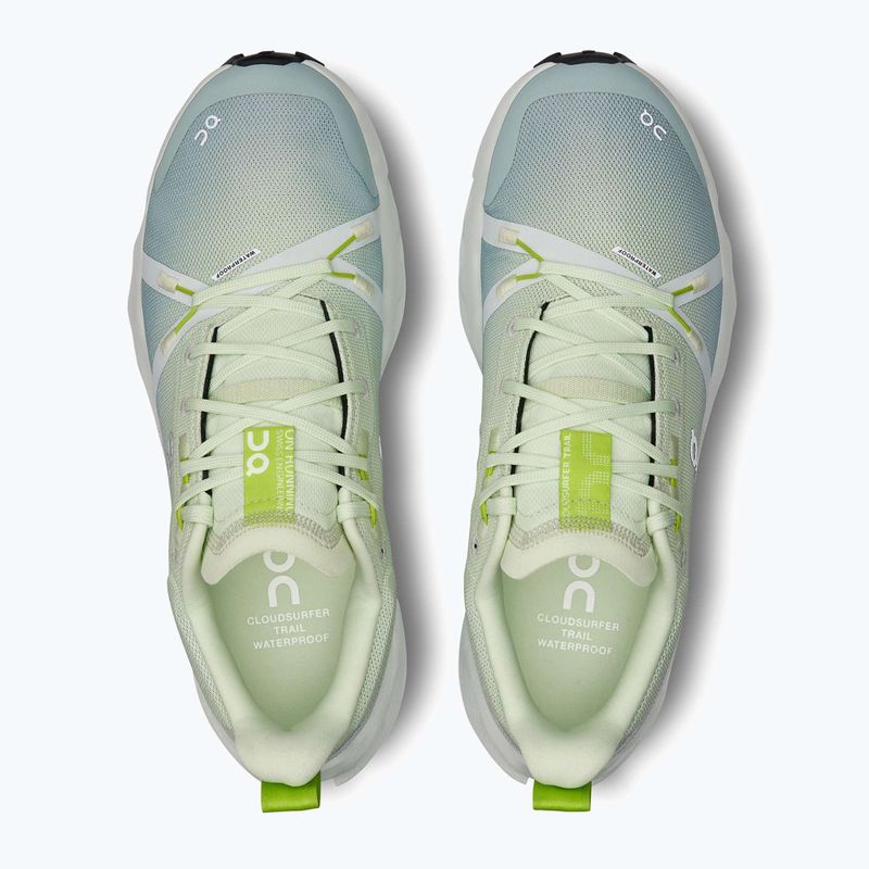 Кросівки для бігу жіночі On Cloudsurfer Trail Waterproof lima/mineral 13