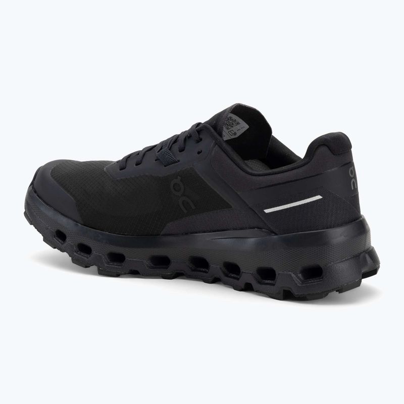Кросівки для бігу жіночі On Cloudvista 2 black/black 3