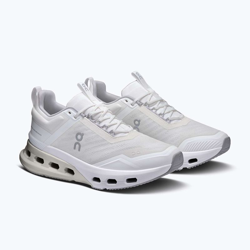 Кросівки для тренувань жіночі On Cloudnova X white/glacier 10