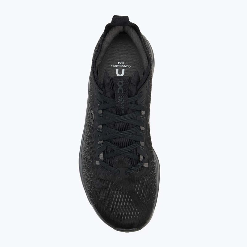 Кросівки для бігу чоловічі On Cloudsurfer  Max Wide black/eclipse 5