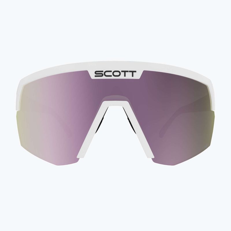 Окуляри сонцезахисні SCOTT Sport Shield white matt/amp lavender chrome 2
