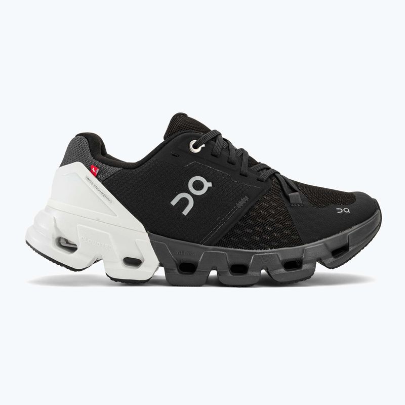 Черевики для бігу жіночі On Cloudflyer 4 black/white 2