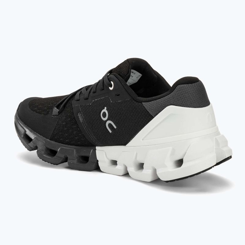 Черевики для бігу жіночі On Cloudflyer 4 black/white 3