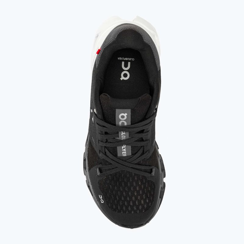 Черевики для бігу жіночі On Cloudflyer 4 black/white 5