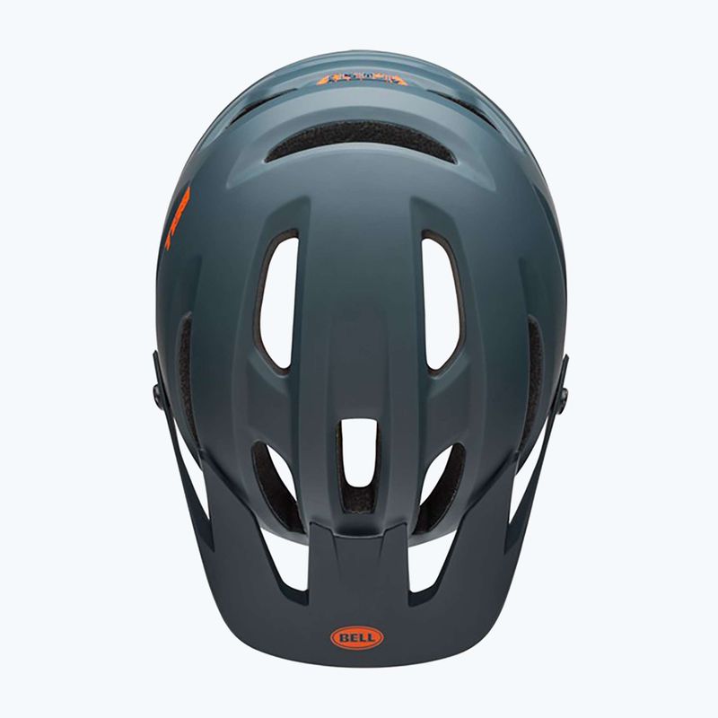 Шолом велосипедний Bell 4Forty matte gloss slate/orange 4