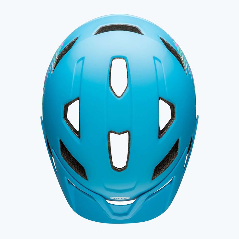 Шолом велосипедний дитячий Bell Sidetrack Integrated MIPS Jr matte light blue/chapelle 4