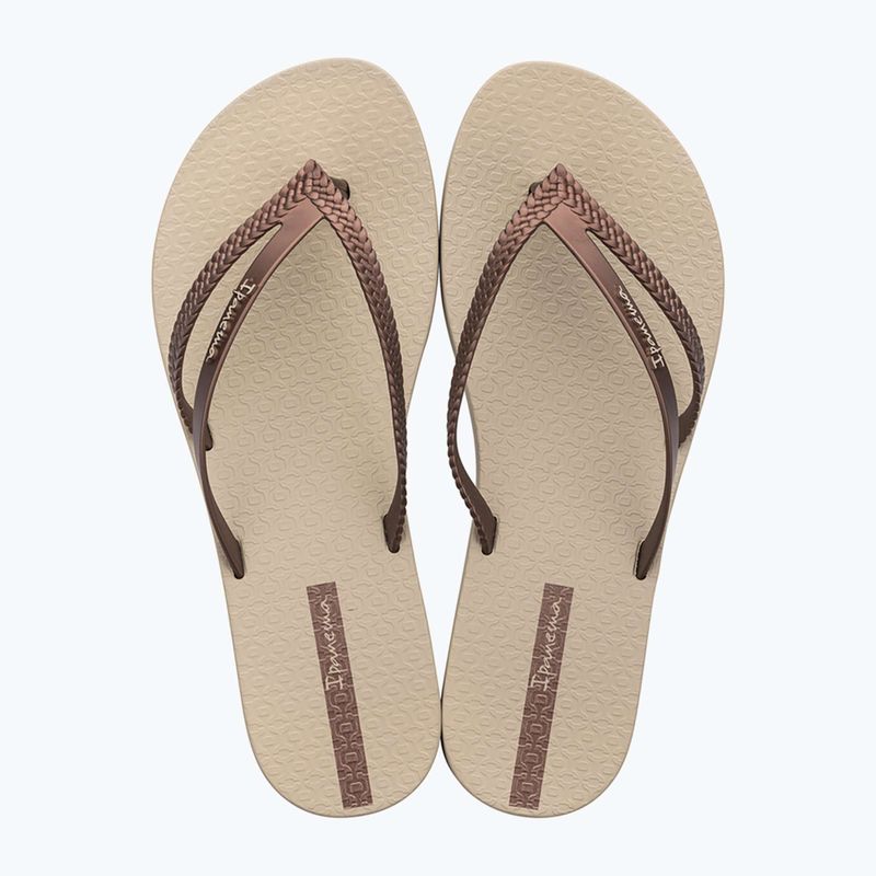 В'єтнамки жіночі Ipanema Bossa beige/copper 9