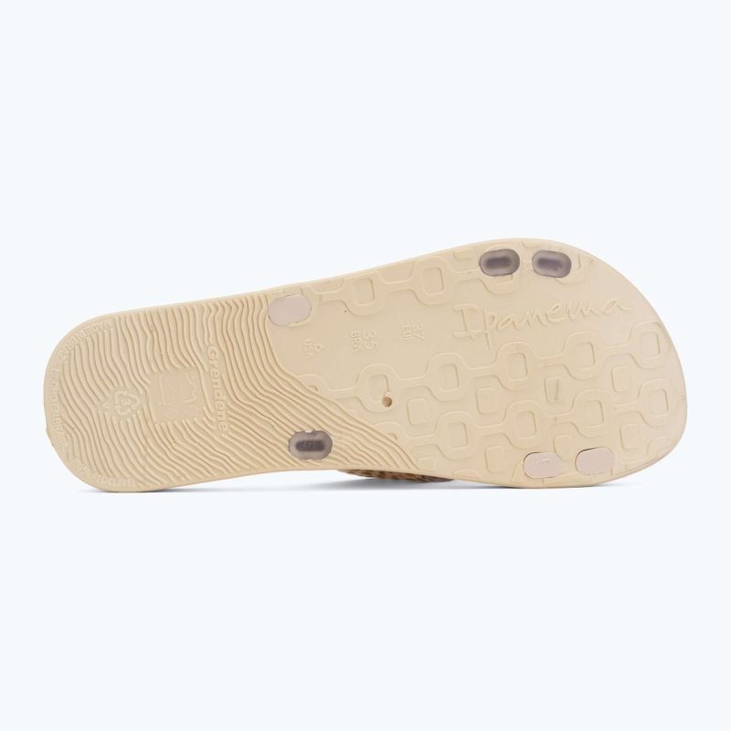 Шльопанці жіночі Ipanema Sense Slide beige/beige/black 4