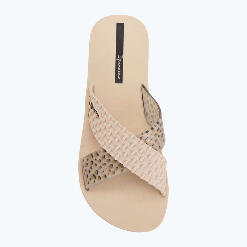 Шльопанці жіночі Ipanema Sense Slide beige/beige/black 5