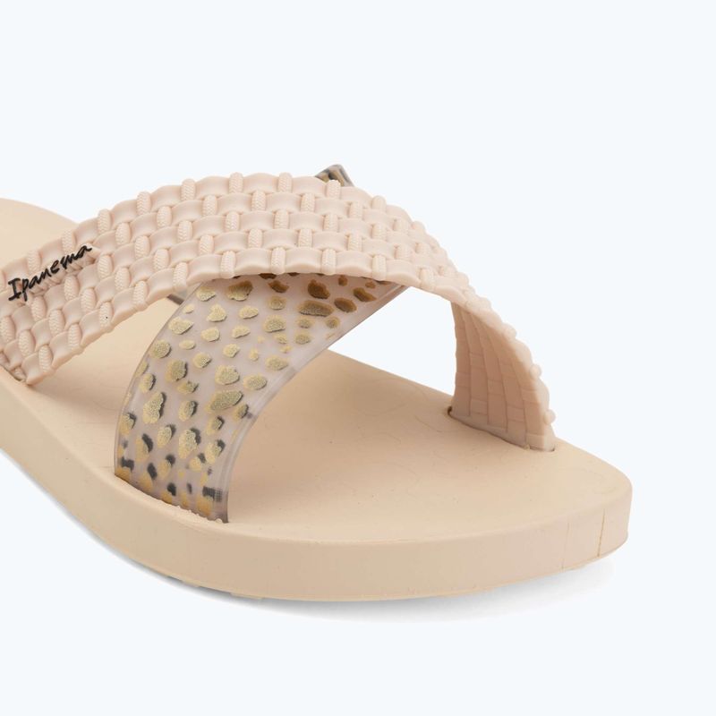 Шльопанці жіночі Ipanema Sense Slide beige/beige/black 7